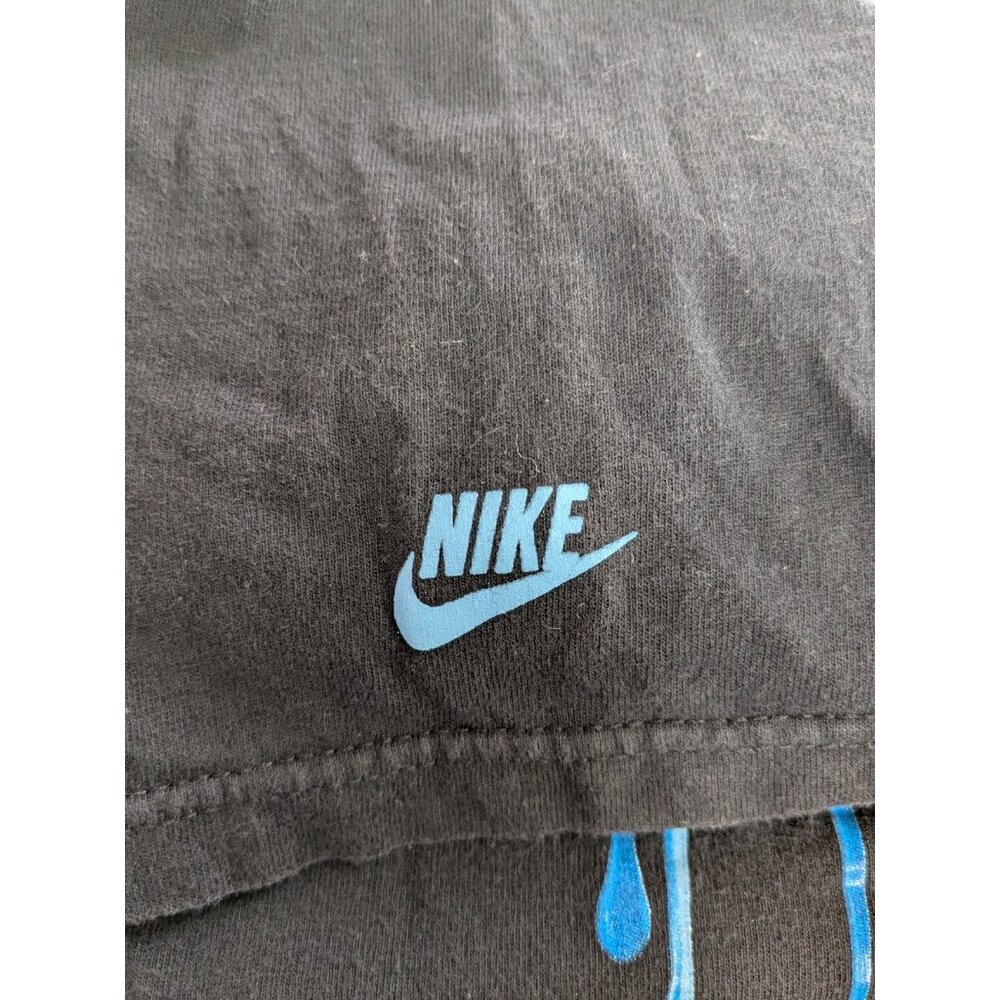 Nike Sportswear Lips and Tongue Black Tshirt Men's Sz L 100% Cotton Just Do It - Picture 3 of 10